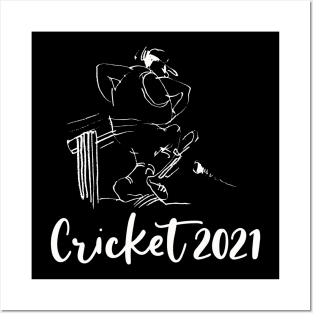 Cricket Player 2021 Posters and Art